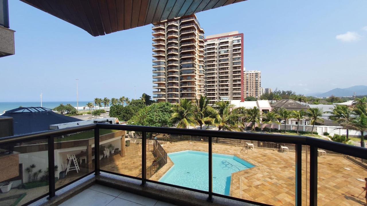 Apartamento Acolhedor Flat A Beira-Mar Na Barra Da Tijuca Río de Janeiro Exterior foto